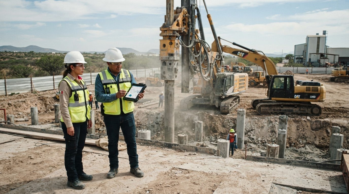Cómo medir la productividad en obras de pilotaje: guía práctica 2026