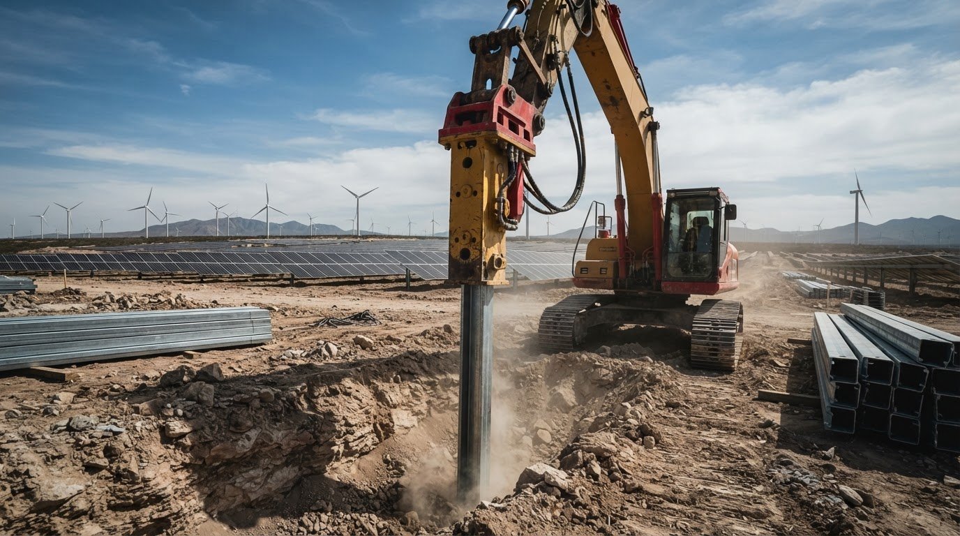 Equipos de pilotaje para proyectos de energía renovable: Guía técnica 2026
