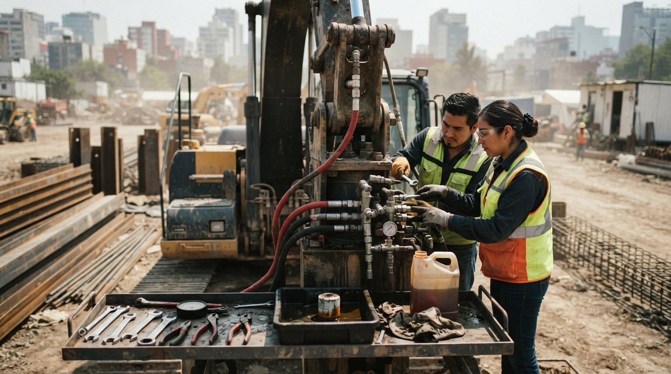 Guía técnica para el mantenimiento preventivo de vibrohincadores