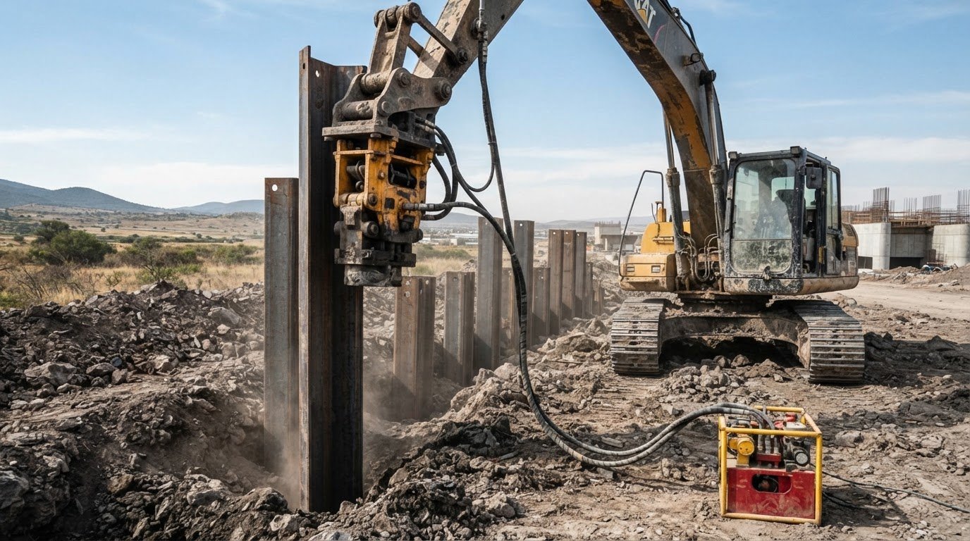 Renta de vibrohincadores para licitaciones: costos y uso