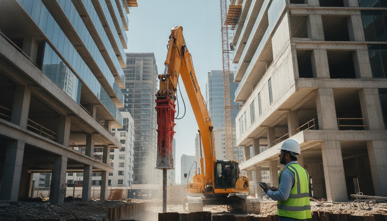 Sistema de hincado para espacios reducidos: Guía técnica y soluciones 2026